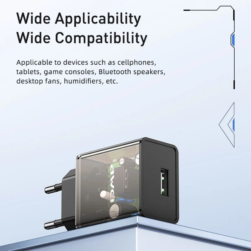 Зарядное устройство для смартфонов, планшетов, наушников AWEI C9 (12 W)