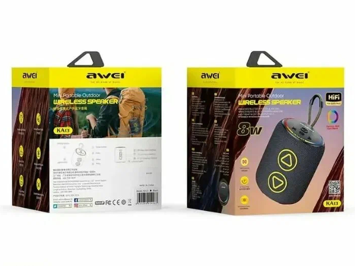 Портативная беспроводная колонка AWEI KA13 8W