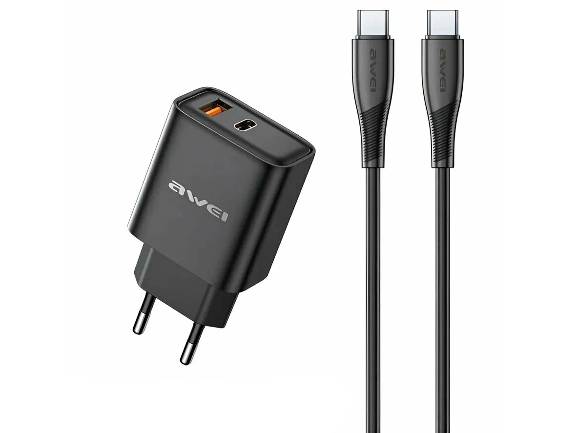 Зарядное устройство для смартфонов, планшетов, наушников AWEI PD81C (22.5 W)
