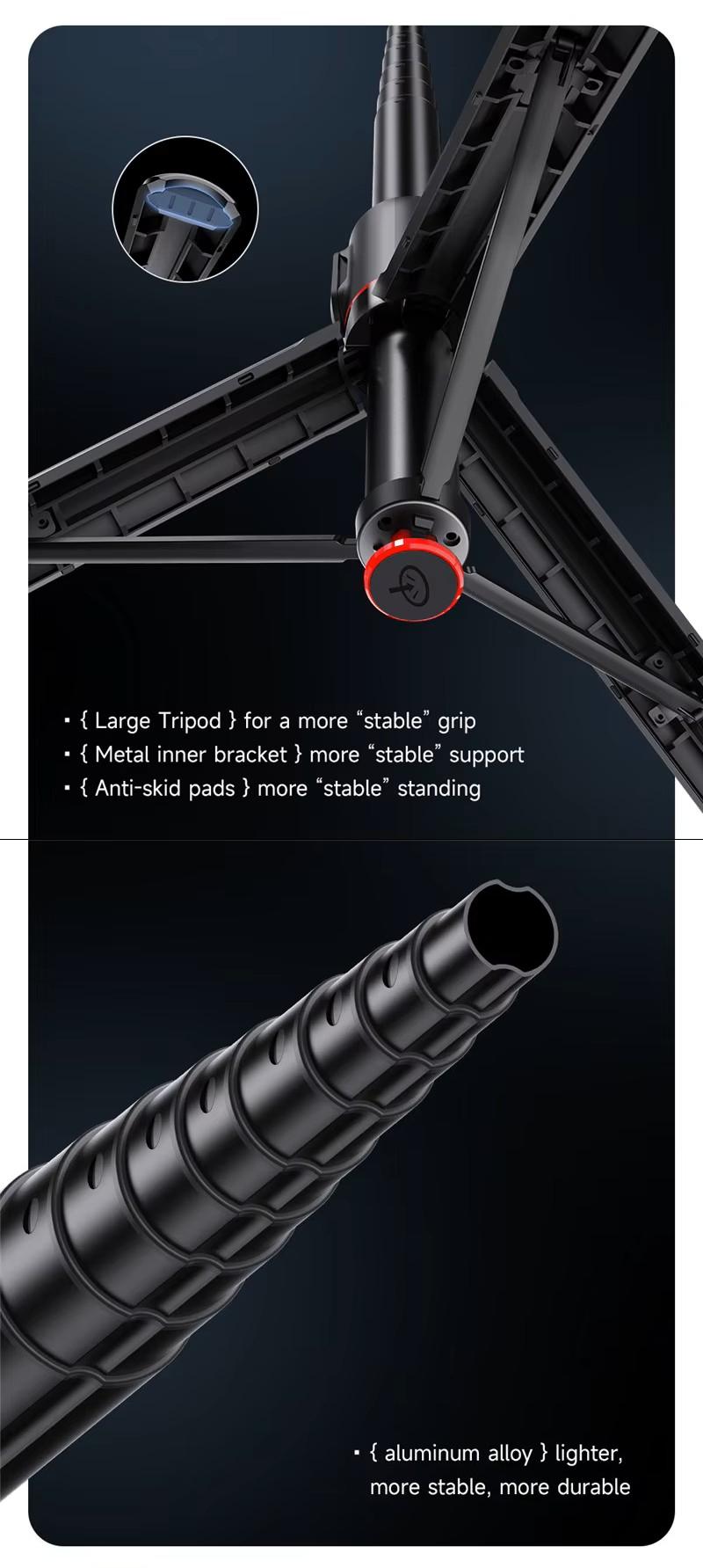 Трипод с пультом ДУ (селфи-палка) TT01