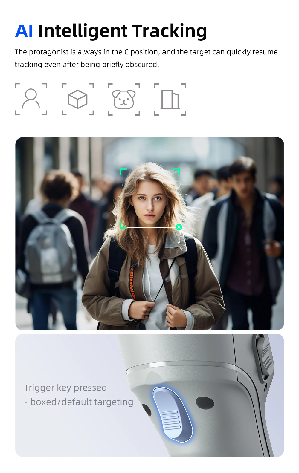 Универсальный 3-осевой карданный стабилизатор TOKQI M01