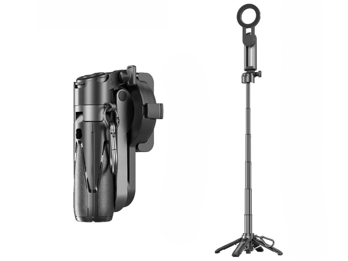 Трипод с пультом ДУ (селфи-палка) P15 mini C-Magesafe