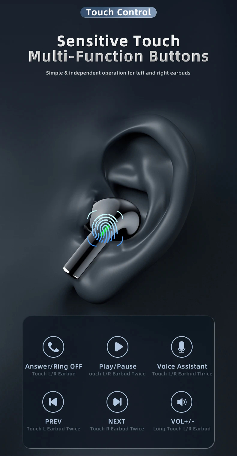Внутриканальные беспроводные наушники AWEI T29 PRO