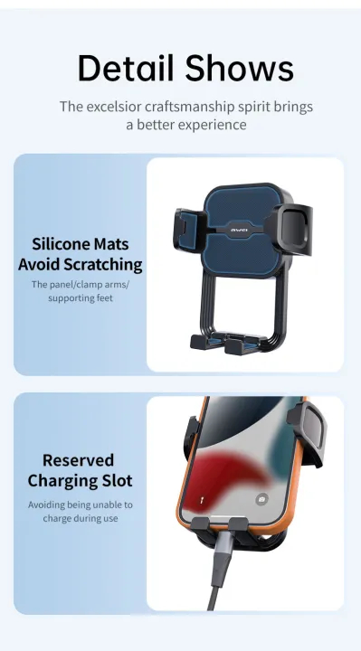 Автомобильный держатель для смартфона AWEI X69