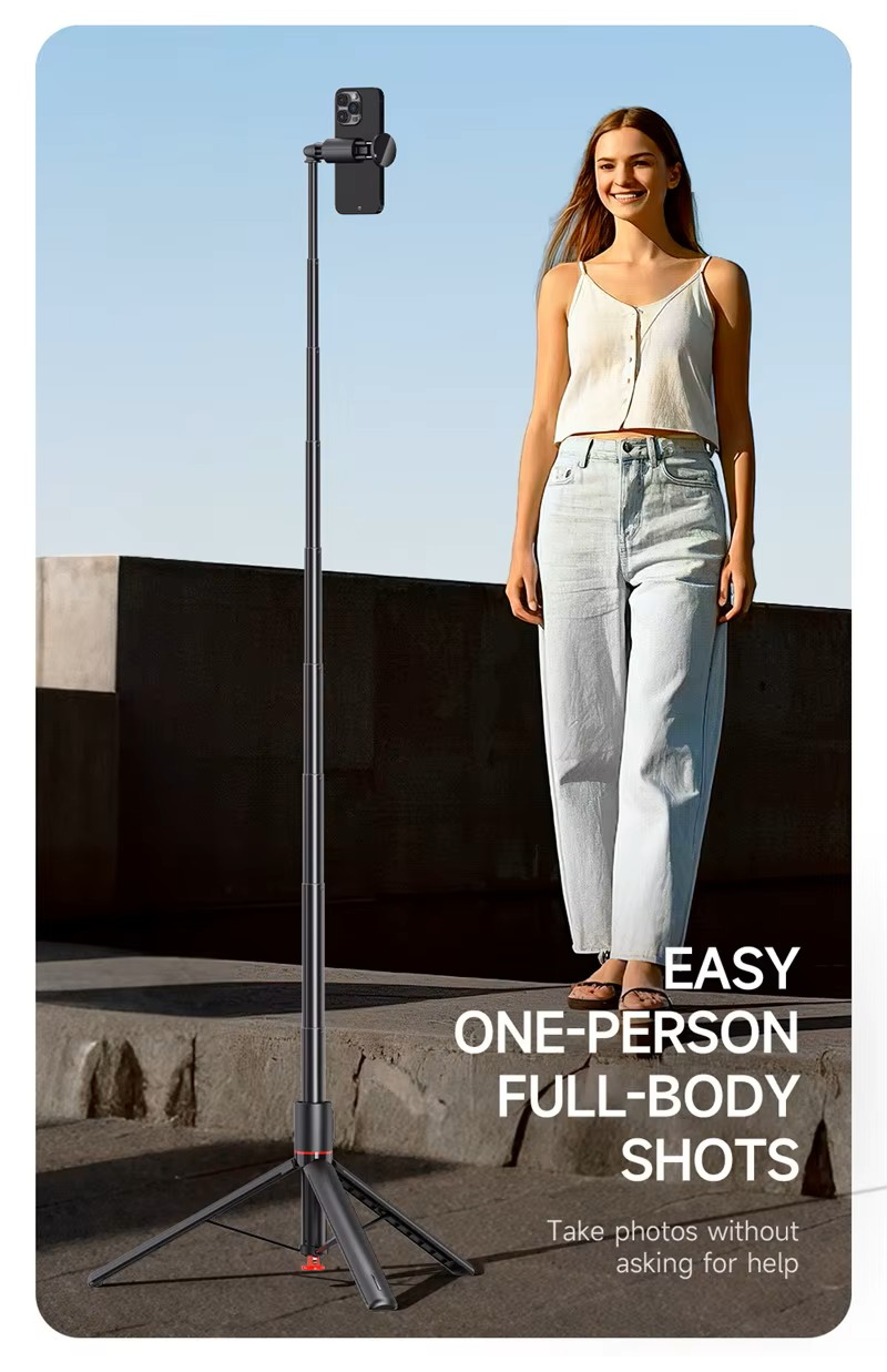 Трипод с пультом ДУ (селфи-палка) TT01