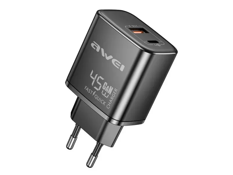 Зарядное устройство для смартфонов, планшетов, наушников AWEI PD79 (45 W)