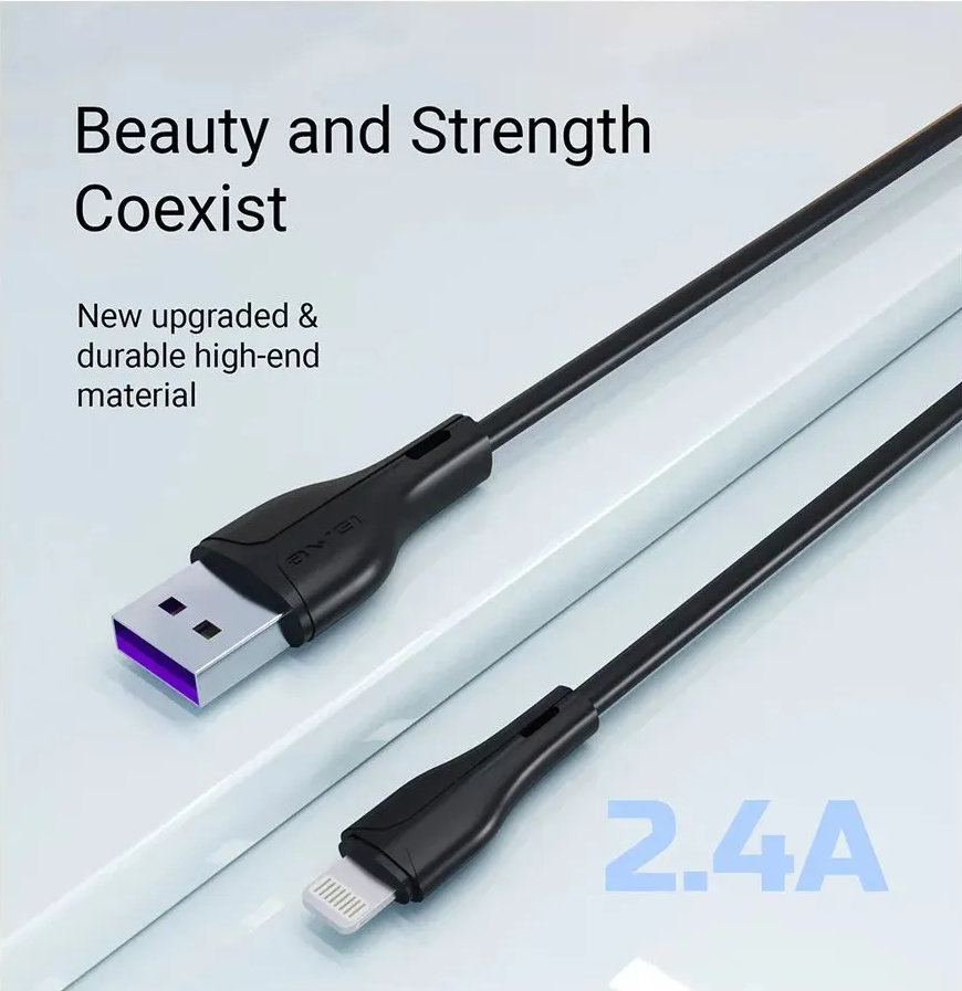 Кабель для смартфона AWEI CL‑223L (USB → Lightning; 1 метр)