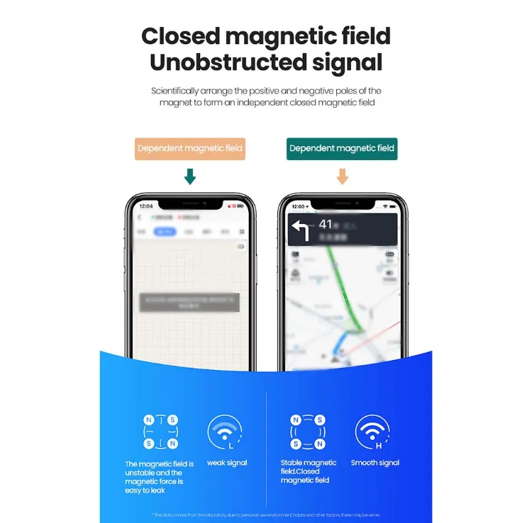 Автомобильный магнитный держатель для смартфона AWEI X54