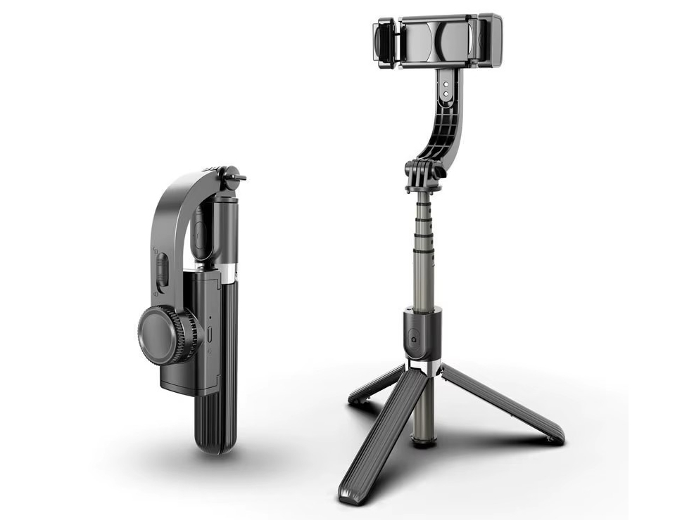 Трипод стабилизатор L08 с пультом ДУ (Стабилизатор + Штатив + Селфи-палка)