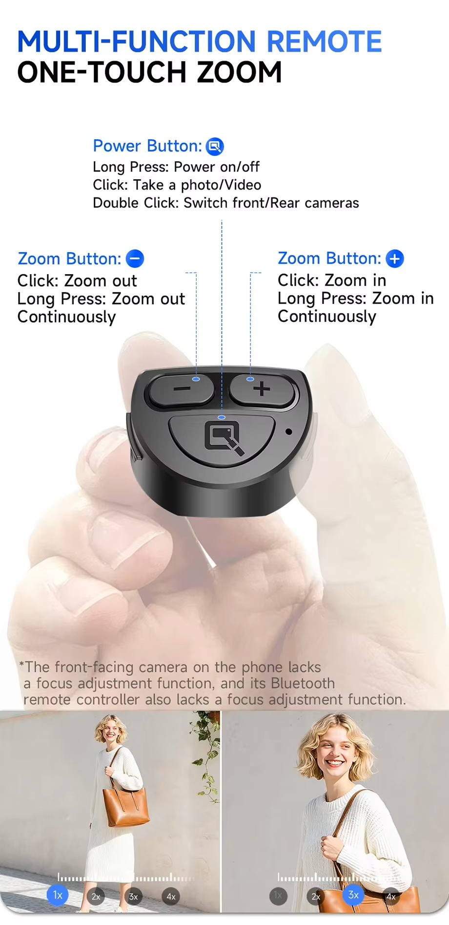 Трипод с пультом ДУ (селфи-палка) F07 mini