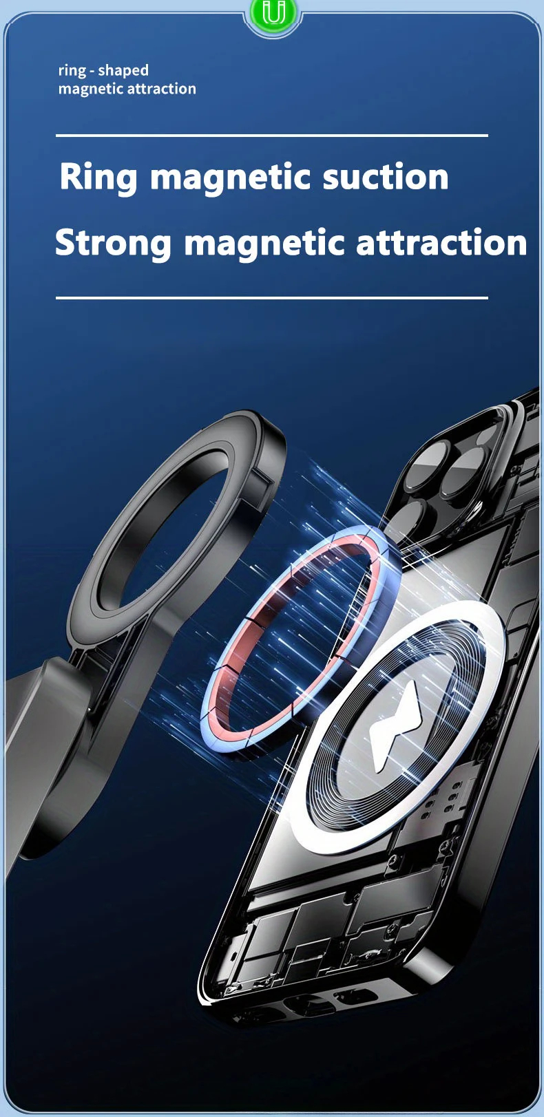 Трипод с пультом ДУ (селфи-палка) P15 mini C-Magesafe