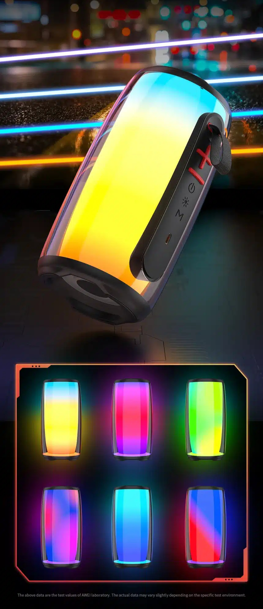 Портативная беспроводная колонка AWEI Y528 10W