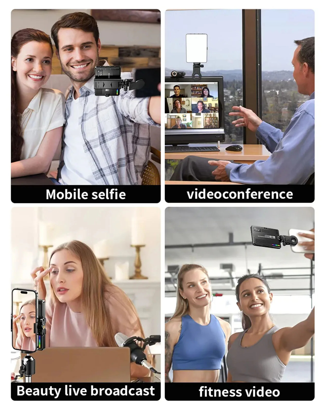 Световая панель (лампа) для фотоаппаратов и смартфонов M16 RGB