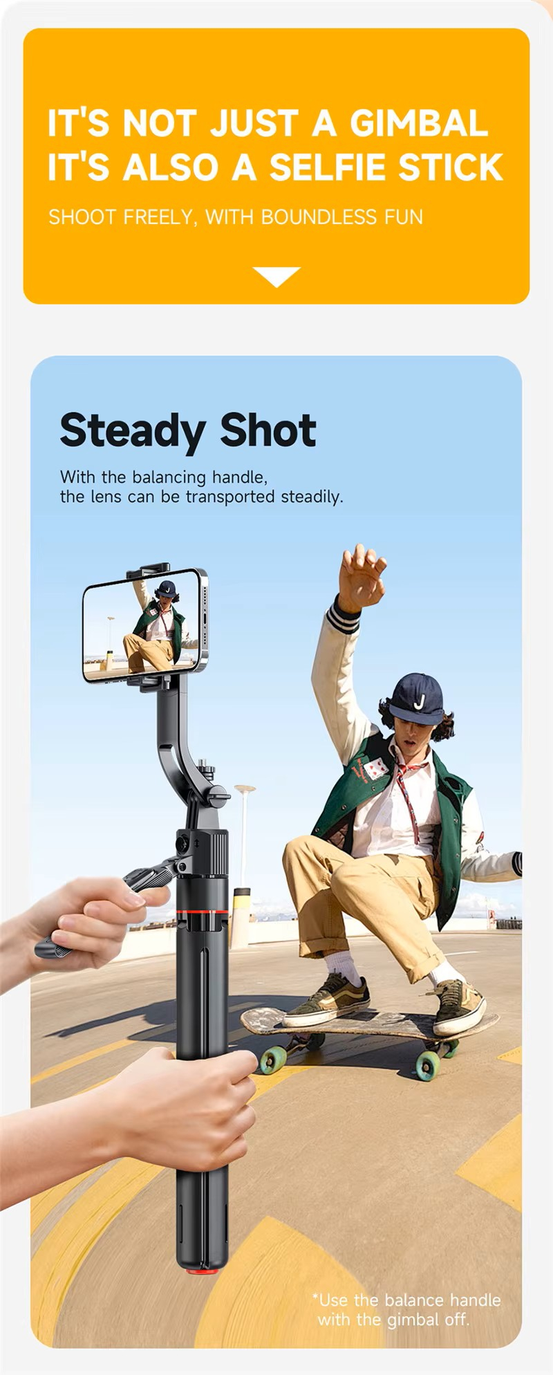 AI трипод с пультом ДУ (селфи-палка) TT07