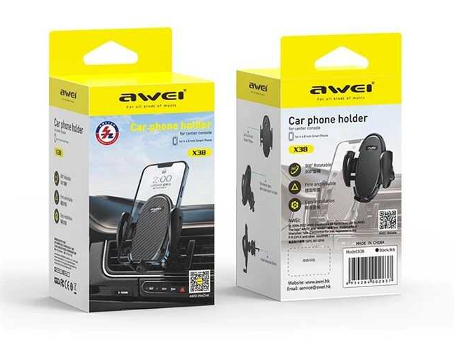 Автомобильный держатель для смартфона AWEI X38