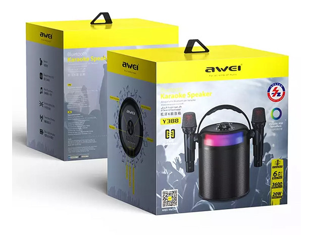 Портативная беспроводная колонка AWEI Y388 25W