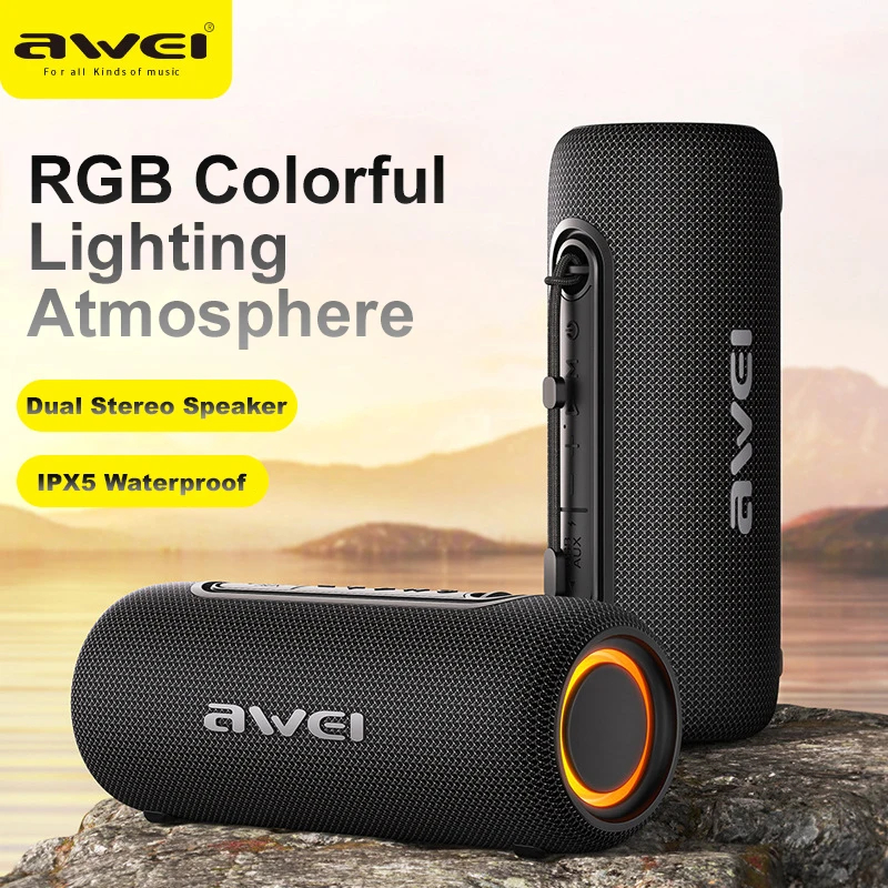 Портативная беспроводная колонка AWEI KA8 14W