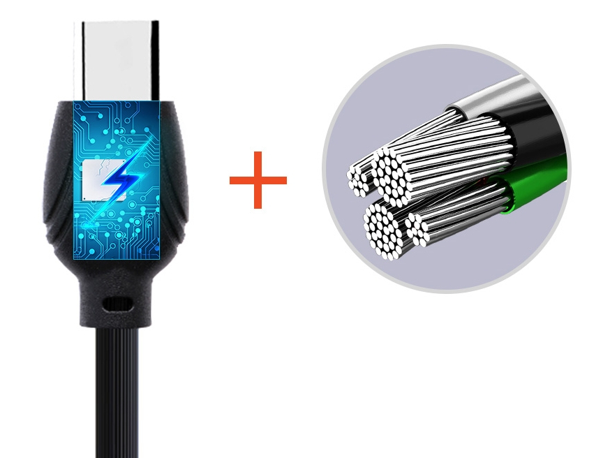 Кабель для смартфона AWEI CL‑62 (USB → Type-C; 1 метр)