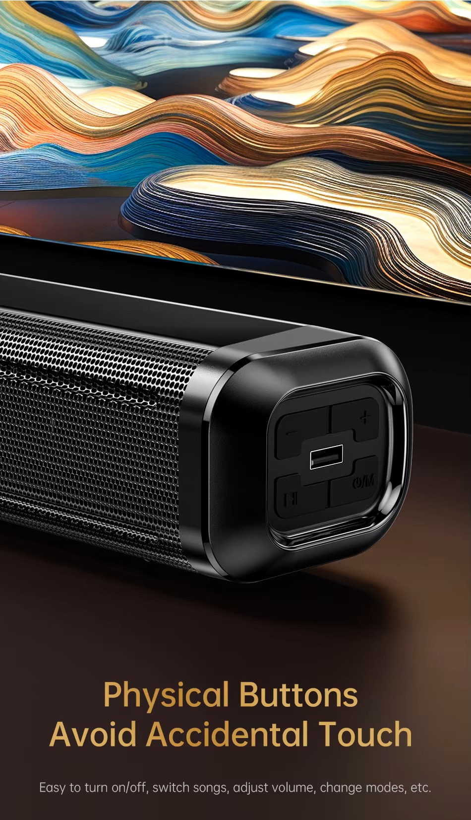 Домашний саундбар с сабвуфером AWEI KT22 160W
