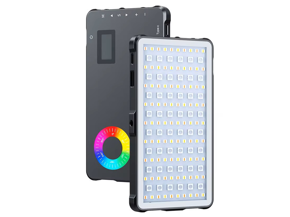 RGB осветитель светодиодный (видеосвет) SL-C02 для фото и видеокамер