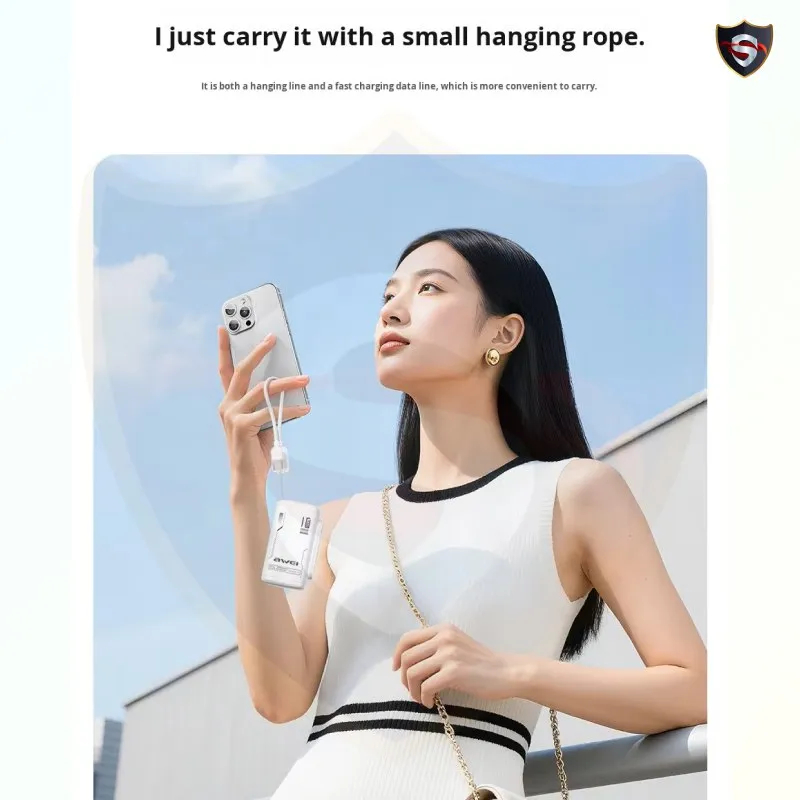 Внешний аккумулятор (Power Bank) AWEI WP-117 10000 мАч