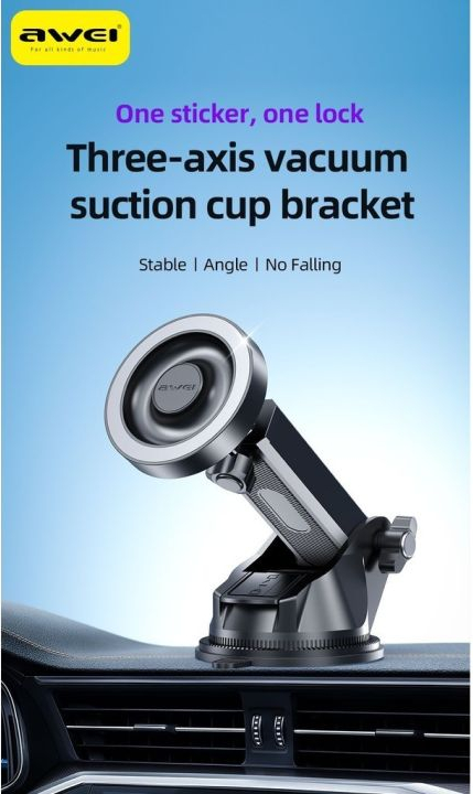 Автомобильный магнитный держатель для смартфона AWEI X88
