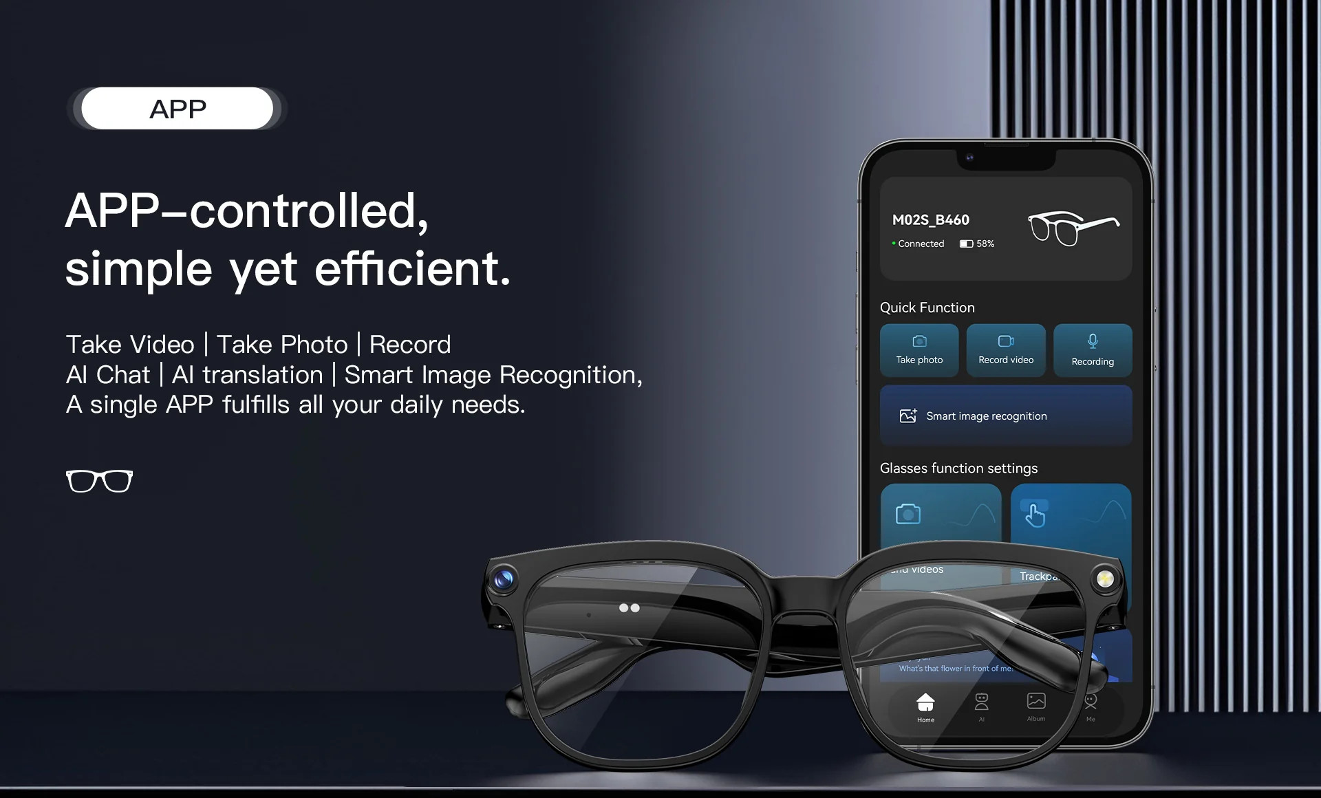 Умные очки PEJE M02S AI Glasses