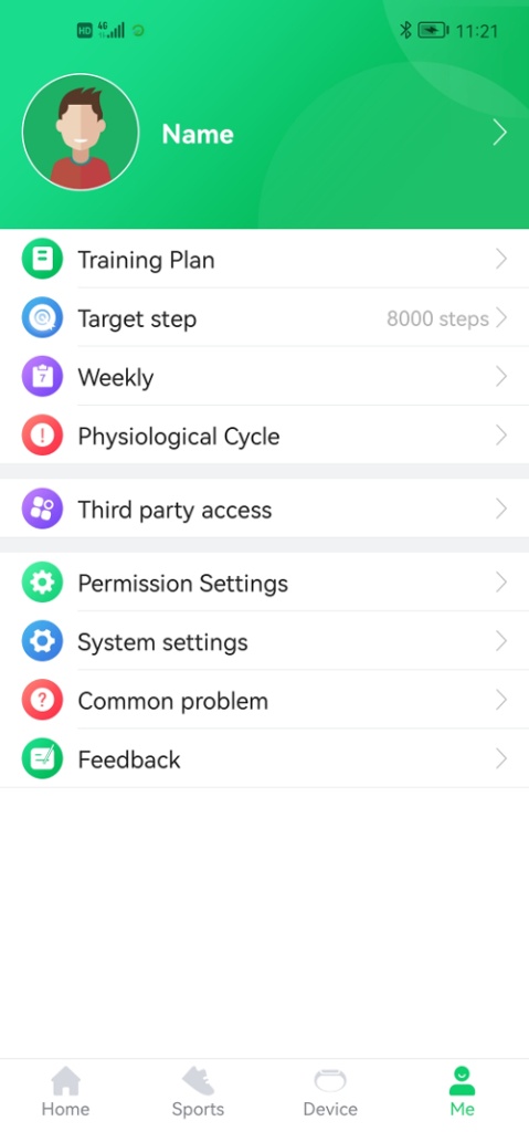 Приложение для часов Awei - GloryFit (Android и iPhone)