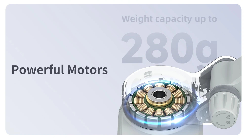 Универсальный 3-осевой карданный стабилизатор TOKQI M01