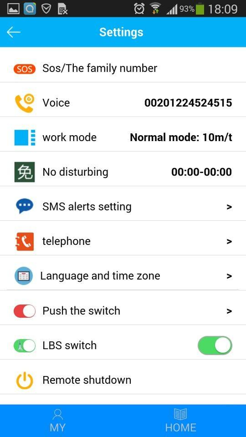 Приложение для часов Awei - Setracker (Android и iPhone)