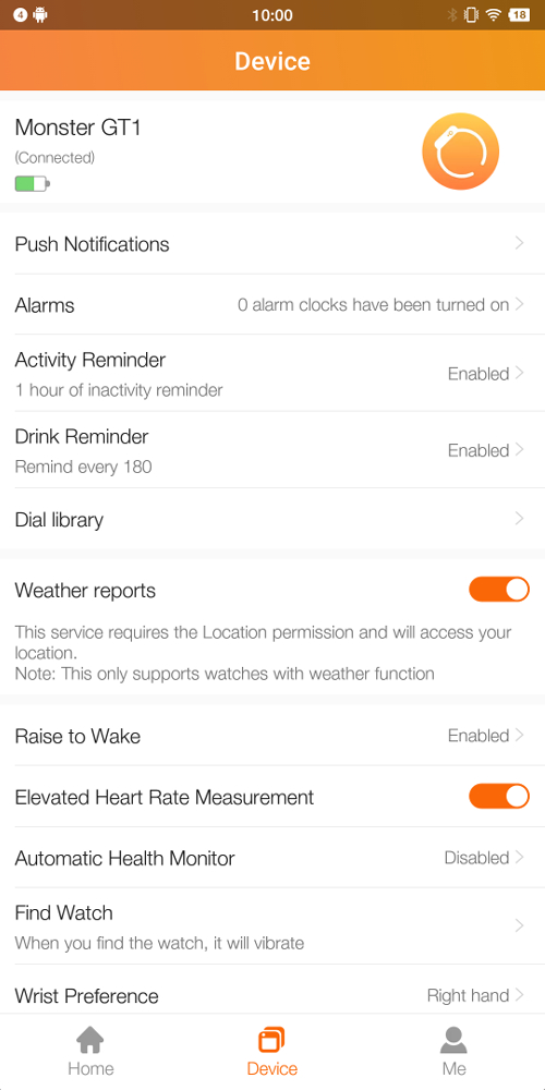 Приложение для часов Awei - FitCloudPro (Android и iPhone)