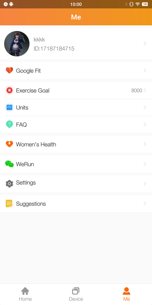Приложение для часов Awei - FitCloudPro (Android и iPhone)