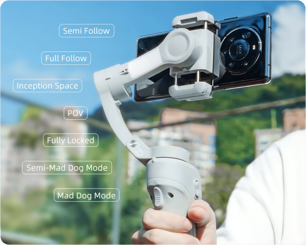 Универсальный 3-осевой карданный стабилизатор TOKQI M01