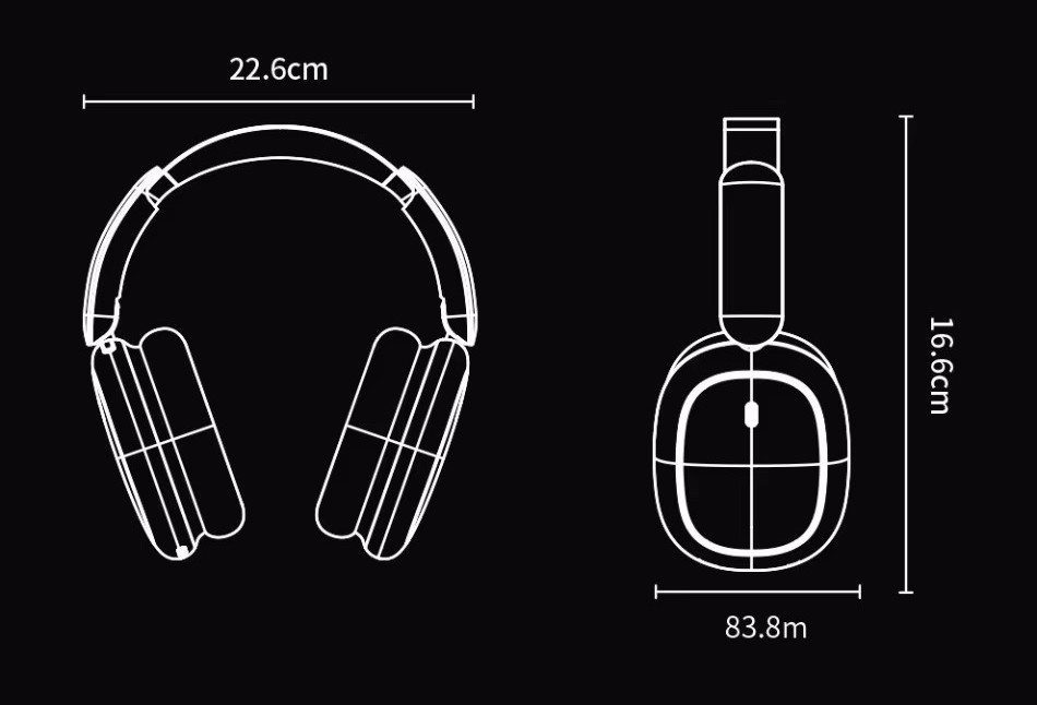 Полноразмерные беспроводные наушники AWEI AT16 HiFi