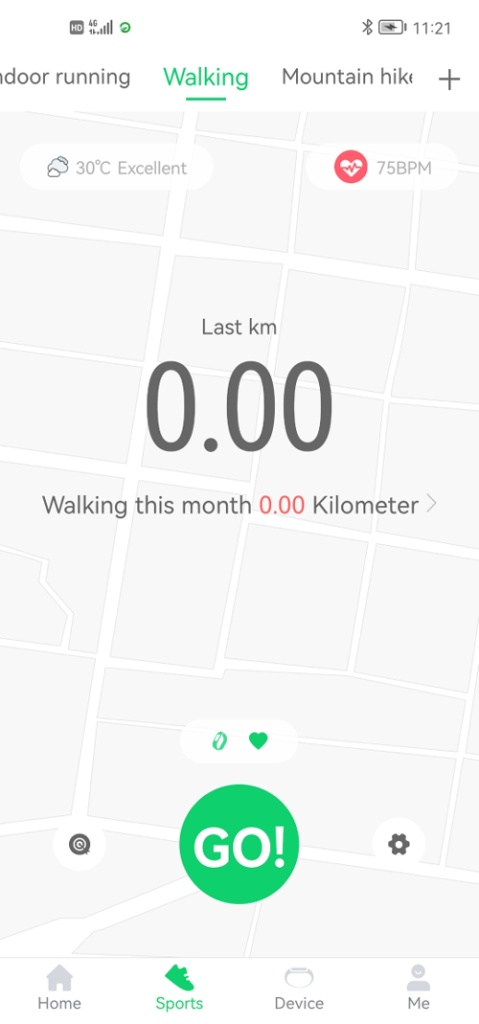 Приложение для часов Awei - GloryFit (Android и iPhone)